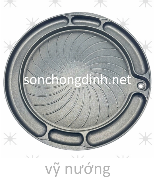 GIA CÔNG PHỦ CHỐNG DÍNH VỸ NƯỚNG